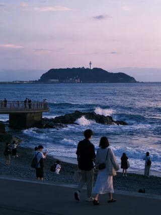 鎌倉一日巡礼｜スラムダンクのロケ地＋江ノ電の海沿い電車＋癒しの白砂ビーチ