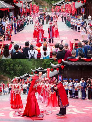 Enshi summer cool escape | experience a romantic Tujia intangible cultural heritage event