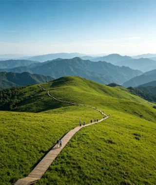 자백산 국가삼림공원｜진령의 작은 스위스, 광활한 만 묘 천탄 초원과 운해의 비경
