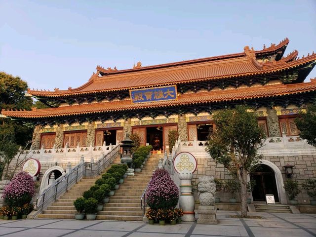  香港著名景點天壇大佛
