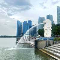 Singapore's Symbol Merlion Park 🦁🐬