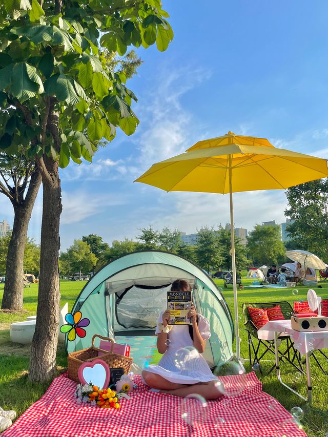 한강 여의도 피크닉 데이트☀️