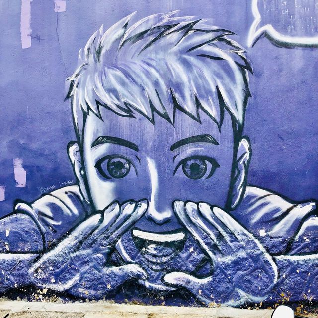 Penang Street Art - Penang Island, Malaysia