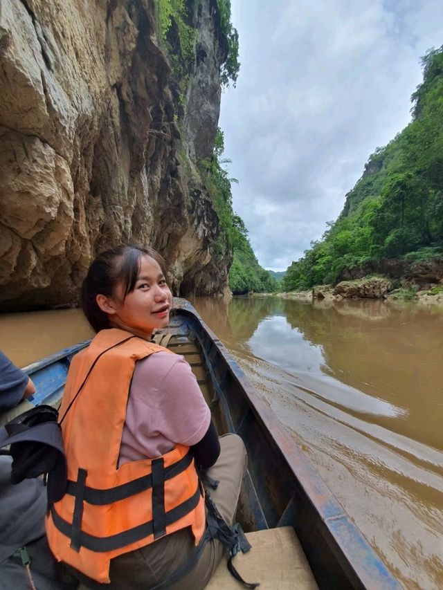 ล่องเรือแม่น้ำเมย บ้านห้วยปลากอง | ตาก