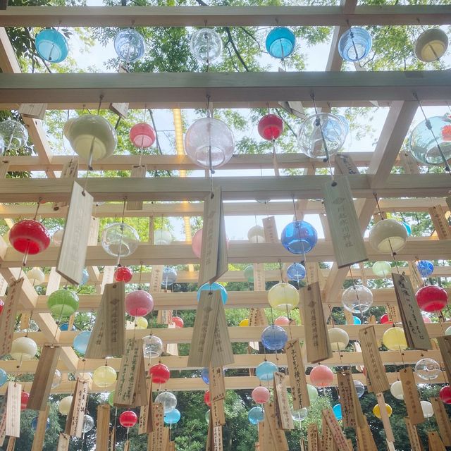 【埼玉県・川越】氷川神社　縁結び🎐🎐🎐　