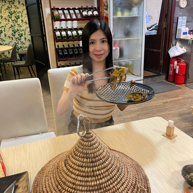 大滿足野生膏仔蟹😋