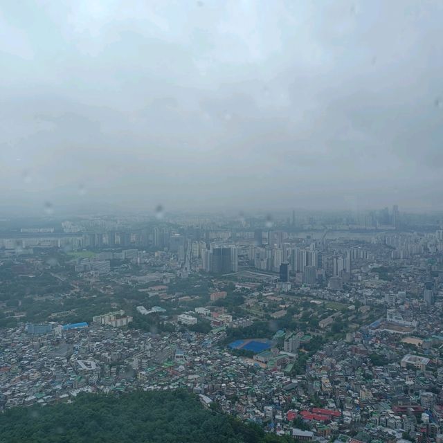 高處看韓國 N Seoul Tower