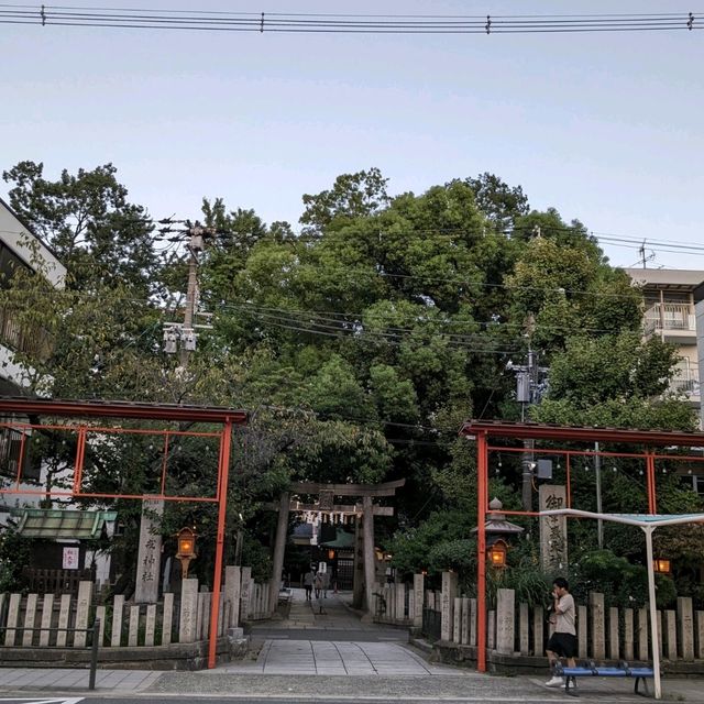 御幸戎神社と、御幸通中央( OSAKA KOREA TAWN）の【 LEE MART 】で、キムチと韓国食材を買い物。