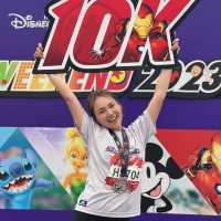 我完成了迪士尼10K！