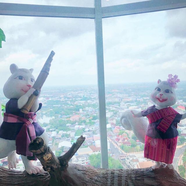 🥰  หอโหวด 101 แลนด์มาร์ค แห่งเมืองร้อยเอ็ด 🥰