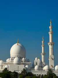 Lost in the beauty of Sheikh Zayed Mosque