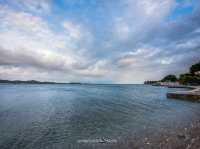 Sand Kicking at Kolovare Beach@Zadar, Croatia