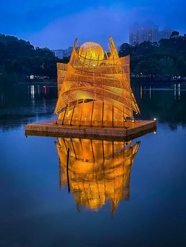 麓湖公園：廣州的自然美景與都市綠洲🌳