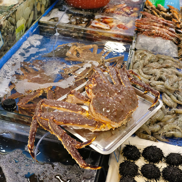 서울에서 대게 먹기 좋은 핫플 - 노량진수산시장