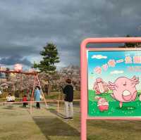 福島開成山公園：福島境內四座寶可夢公園之一，吉利蛋公園