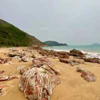 【臺北】白沙灣海水浴場：細緻沙灘