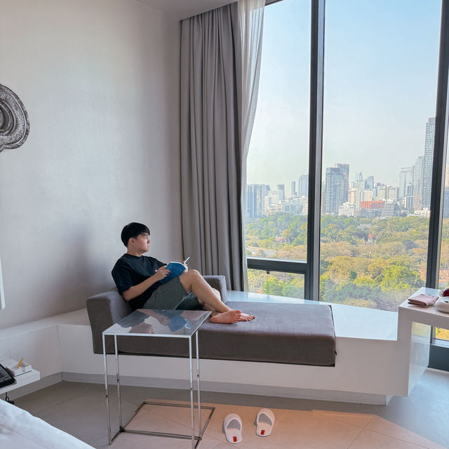 Staycation วิวสวนลุมปังสุดในกรุงเทพฯ