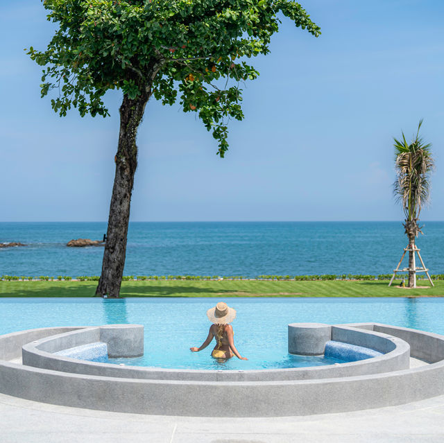 ที่พักเขาหลักเปิดใหม่ล่าสุด หรูหรา สวยเลิศ ติดหาด🏝️