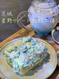 【茨城】宿泊者限定💠ネモフィラケーキが食べれる！星野リゾート