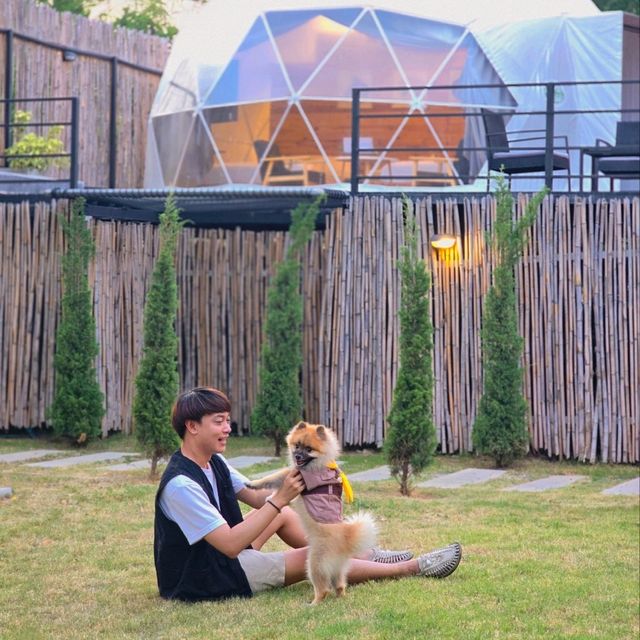Green Season พานอนเต็นท์โดม