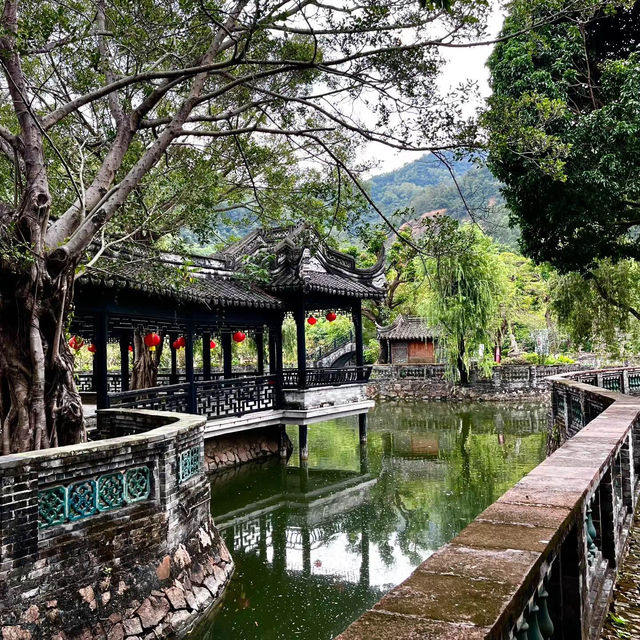清暉園：古典園林，漫步賞景