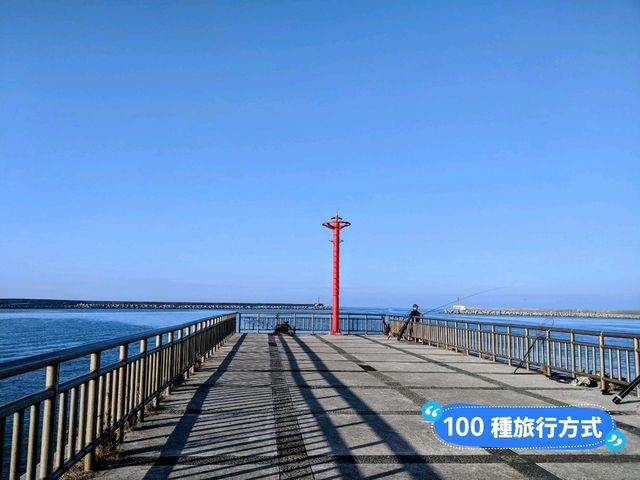 台南-以夕照聞名的月牙海灣：漁光島