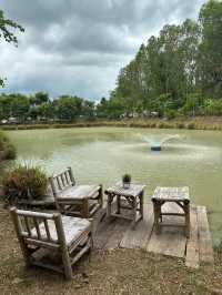 แจกพิกัดคาเฟ่กลางนา แวะ นอน เว็นคาเฟ่กลางนา สกลนคร