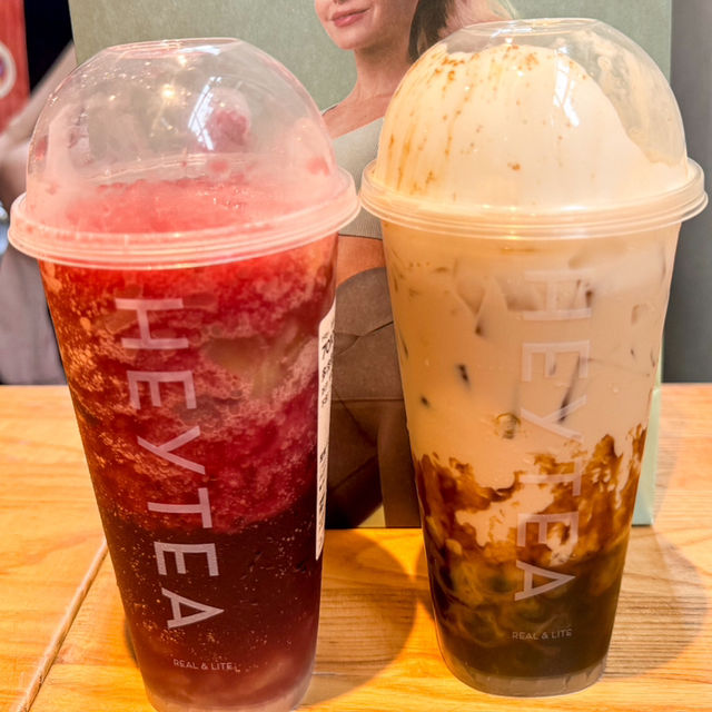 Hey Tea สาขา Beijing Lu กวางโจว 🇨🇳
