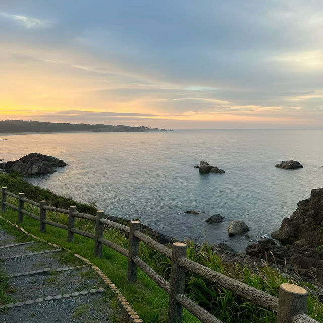 福間海岸：夕陽下的海邊🏖️