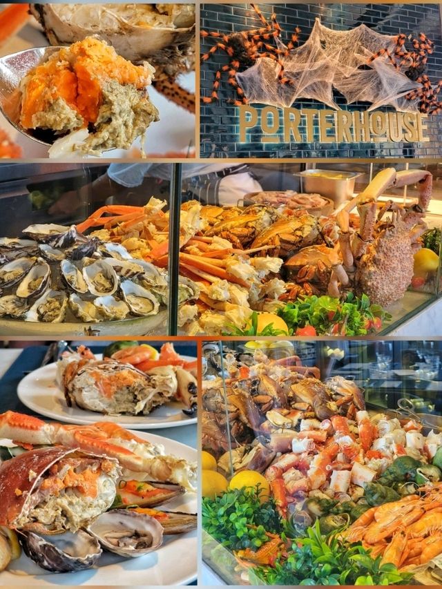 中環自助餐任食高質冷熱盤海鮮和牛限時優惠-麵包蟹勁邪惡