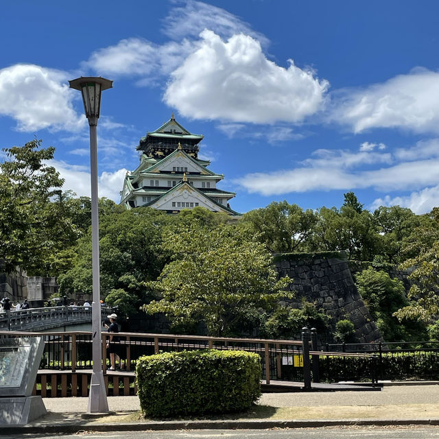 한여름에 가본 오사카성🏯