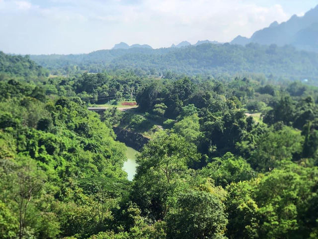 ⭐️⭐️One day trip ที่เขื่อนวชิราลงกรณ🏕️🌈🎣