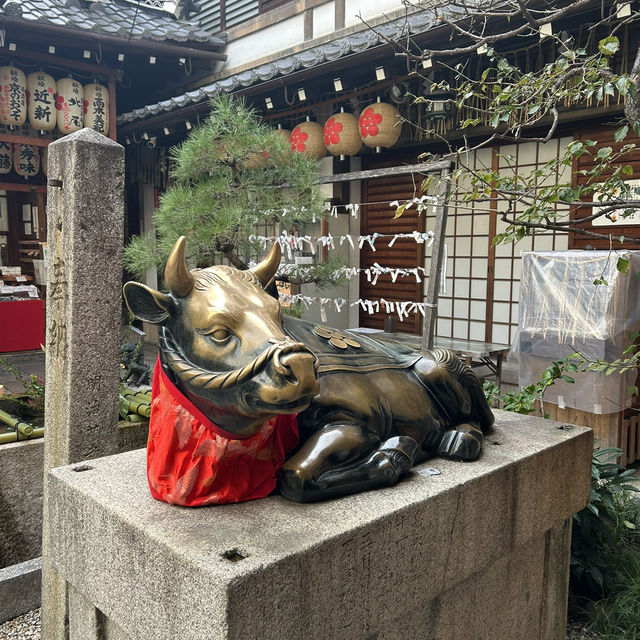 【京都/錦市場】商店街にある学問の神様📚