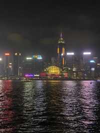 Hong Kong Night Illumination with Teamlab