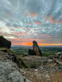 Hiking Up Khuha Mountain in Rattaphum