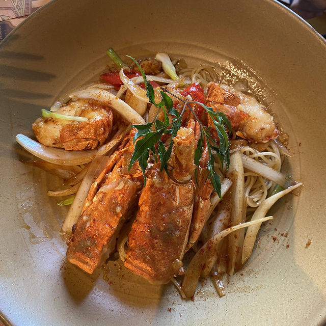 ร้านอาหารในเมือง Sunset Town