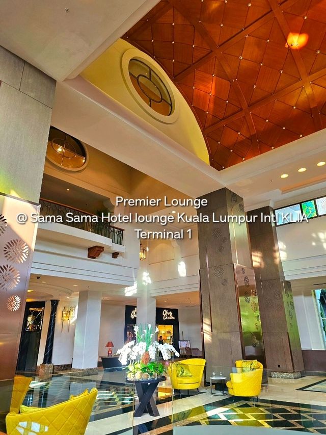 Premier Lounge @ Sama Sama Hotel (KLIA) 🍴