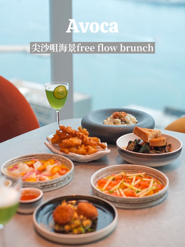 尖沙咀Mondrian 酒店無敵大海景 任食任飲brunch🥂