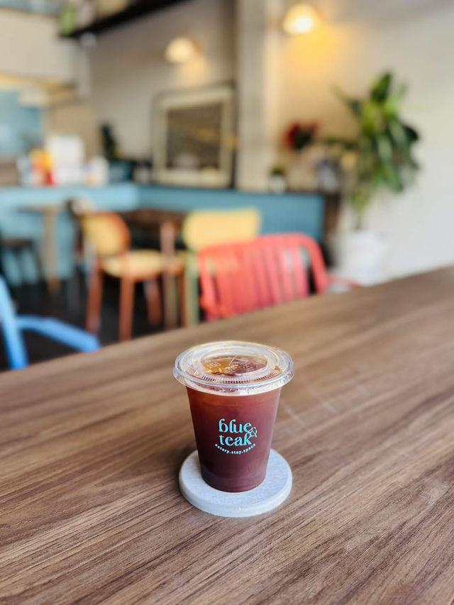 Blue & Teak eatery. stay. space ☕🥤