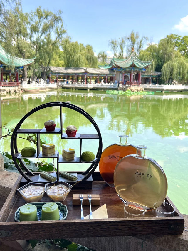 📍Map cha普洱茶館｜藏在翠湖公園的神仙茶館