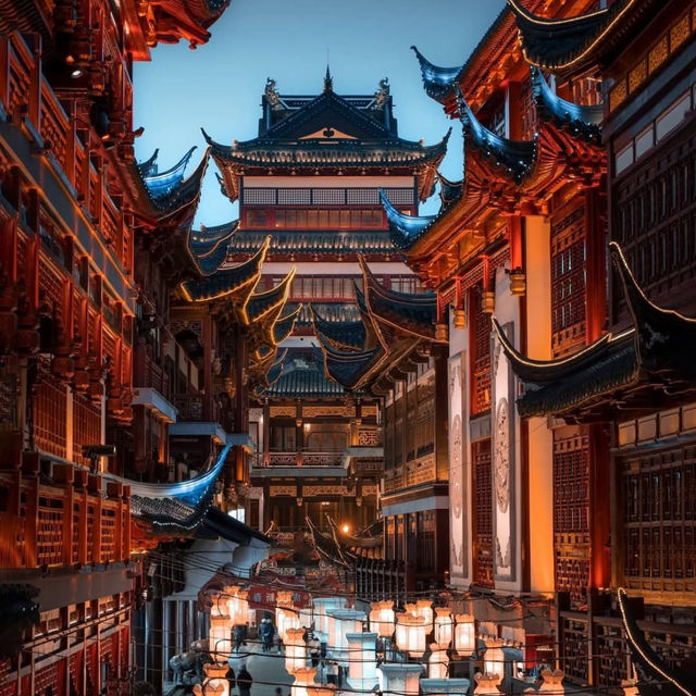 豫園古典園林打卡攻略🏯 穿越時空，感受江南園林的精緻與優雅！