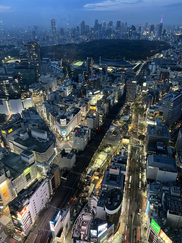 Springtime in Tokyo: Shibuya Sky💐