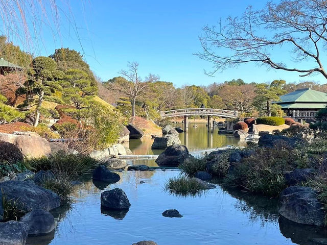 絕美靜謐大仙公園日本庭園🌿