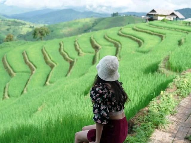 นาขั้นบันไดของไทยที่สวยงามไม่แพ้ที่ไหน