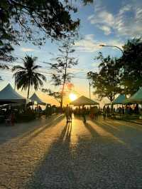 Gorgeous Golden Sands and Crimson Skies, My Tanjung Aru Beach Experience! 