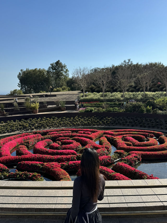 🌳 The Getty Garden, 예술과 자연의 조화!