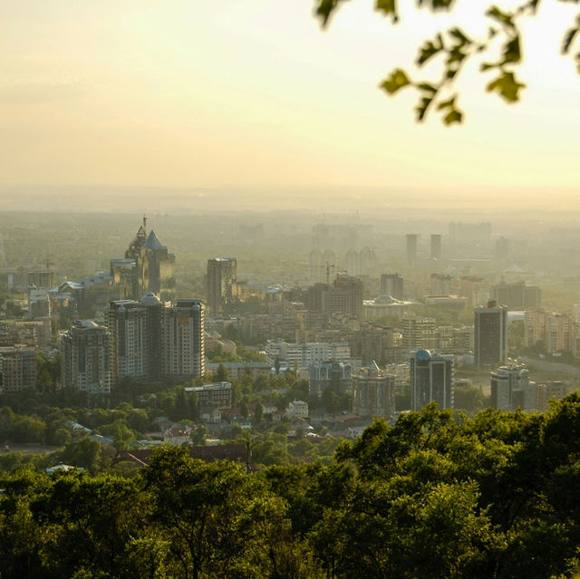 Almaty’s Spring Canvas: Blossoms Beneath the Tien Shan