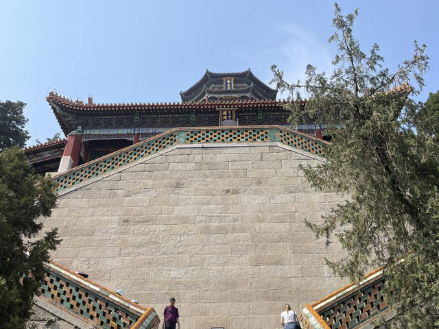 Imperial Gardens had us sweating climbing to the top! The views were worth it! 