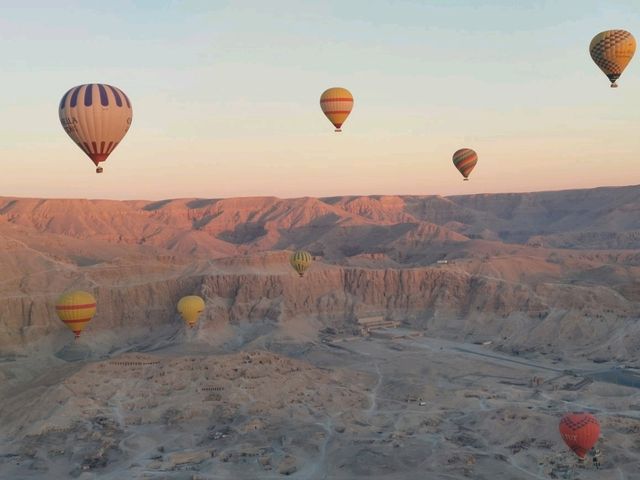 盧克索熱氣球之旅🎈在帝王谷上看日出🌄