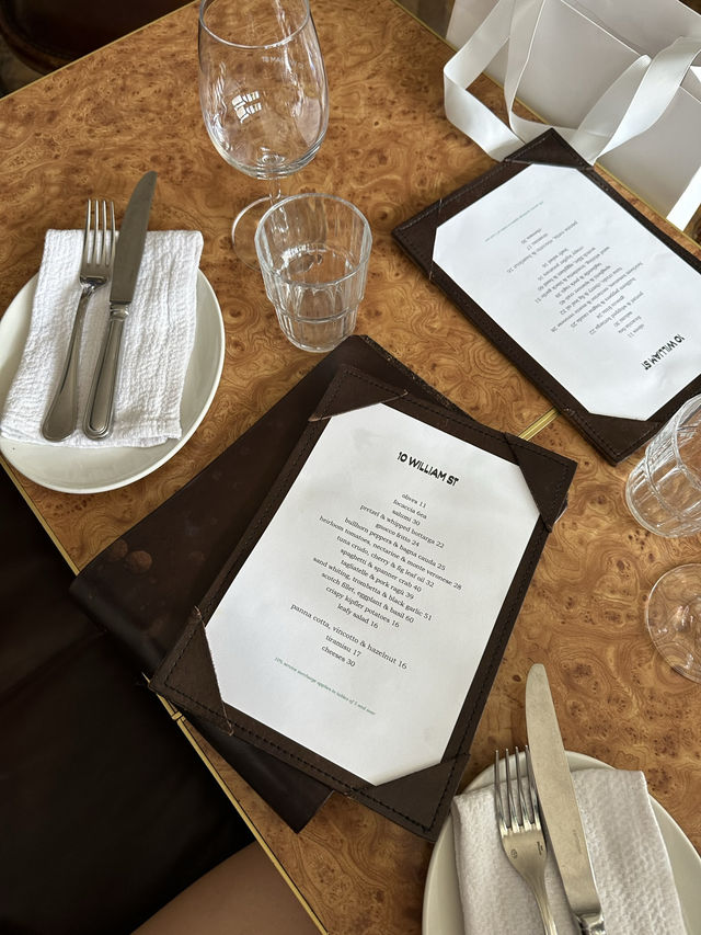Experience Culinary Delight at 10 William Street in Sydney 🇦🇺